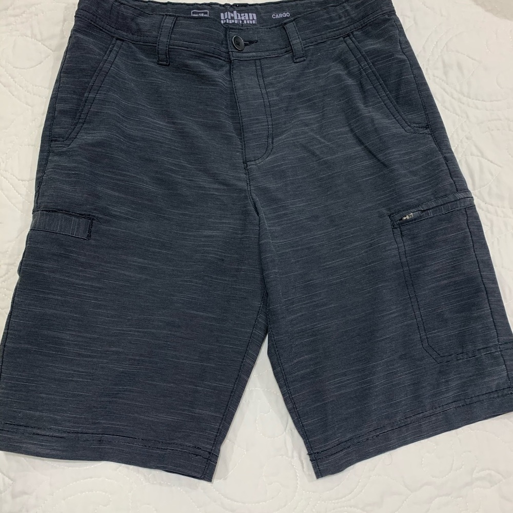 Dark grey cargo shorts size 18